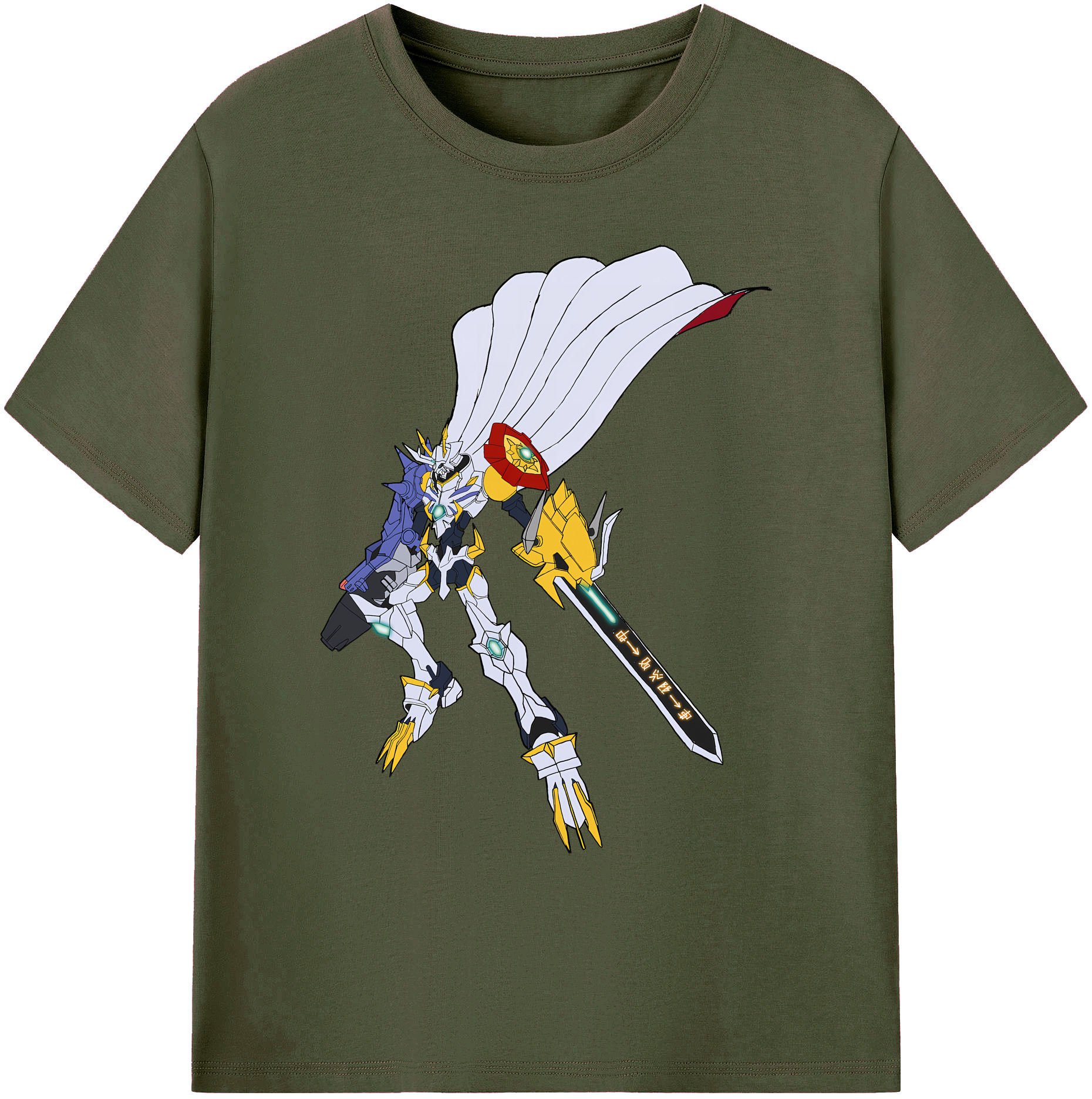 （画像用） Digimon デジタルモンスター/デジモン 綿100％ メンズ半袖Tシャツ｜肌触りやわらか＆通気性